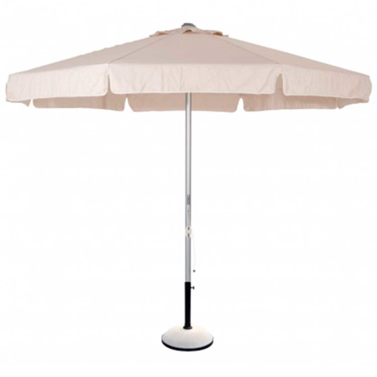 YORDAS sombrilla parasoles armazon aluminio crudo 3260
