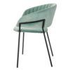 YORDAS silla YSC 8050 metal tejido verde 53x58x73 2