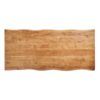 YORDAS mesa comedor cazeni madera acacia negro natural 220x100x78 3