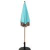 YORDAS parasol Jolman poliester acero azul 180180190 2