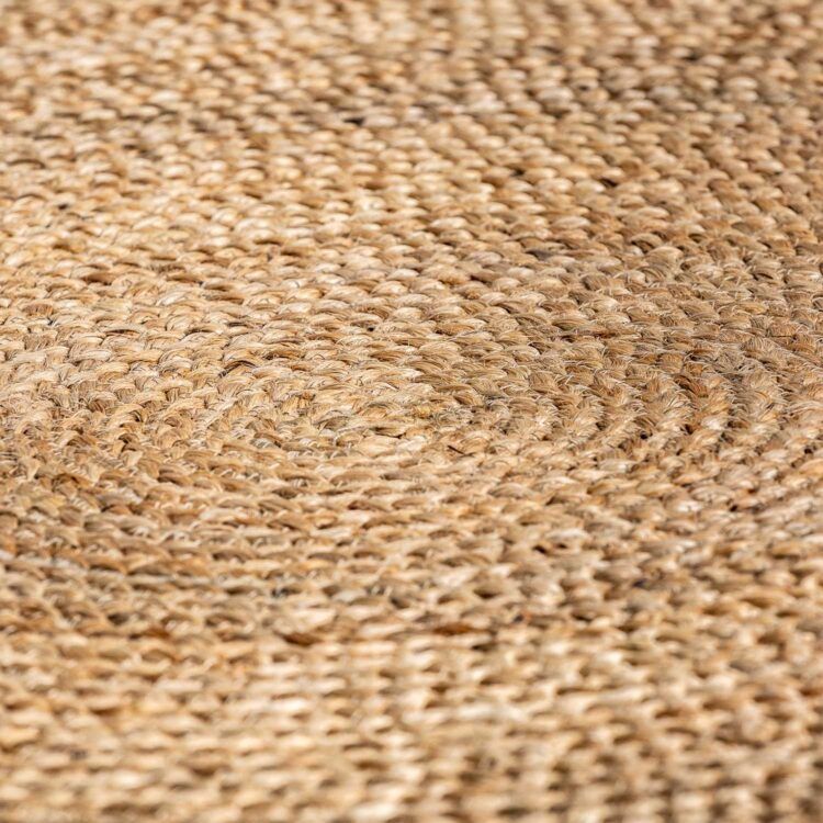 YORDAS alfombra kisai yute natural circular