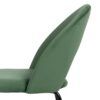 Yordas silla Sisi Verde tejido y patas metal 60x49x81 5