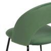 Yordas silla Sisi Verde tejido y patas metal 60x49x81 6